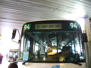 Bus to Vence