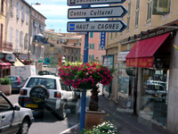 Town near Nice